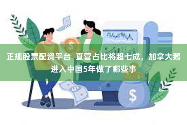 正规股票配资平台  直营占比将超七成，加拿大鹅进入中国5年做了哪些事