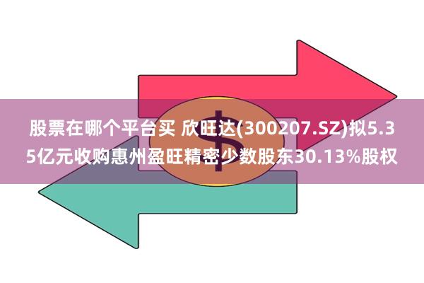 股票在哪个平台买 欣旺达(300207.SZ)拟5.35亿元收购惠州盈旺精密少数股东30.13%股权